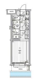 プレミアムキューブジー三軒茶屋 1階 間取り図