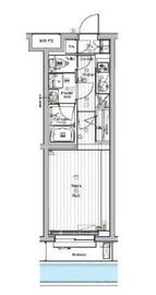 プレミアムキューブジー三軒茶屋 1階 間取り図