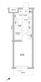 プレミアムキューブジー三軒茶屋 3階 間取り図