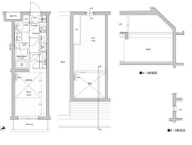 プレミアムキューブジー三軒茶屋 4階 間取り図