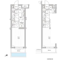 プレミアムキューブジー三軒茶屋 1階 間取り図