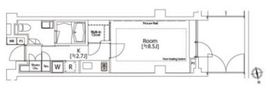 カスタリア市ヶ谷 103 間取り図