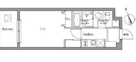 レジディア祐天寺 304 間取り図