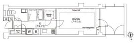 カスタリア市ヶ谷 105 間取り図