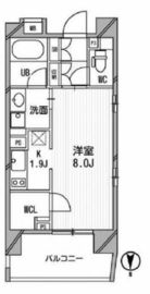 クリオ西池袋 12階 間取り図