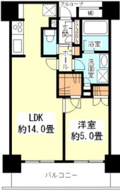 LaSante五反田 1108 間取り図