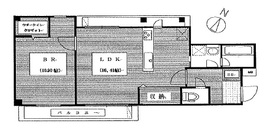 南青山コンパウンド 203 間取り図