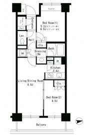 パークアクシス文京ステージ 113 間取り図