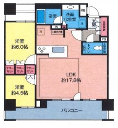 音羽パークハウス 4階 間取り図