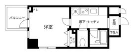 プライムアーバン飯田橋 907 間取り図