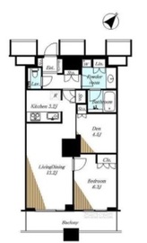 ザ・東京タワーズ シータワー 5階 間取り図