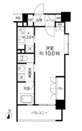 リリエンベルグ目白壱番館 1003 間取り図