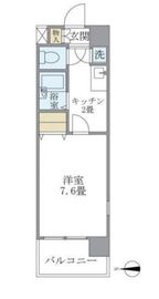 イーストコート芝 801 間取り図