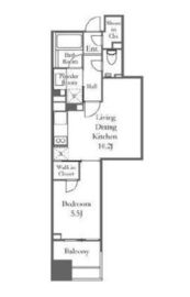 プラウド千代田淡路町 4階 間取り図