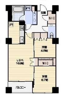 プレミスト南青山 3階 間取り図