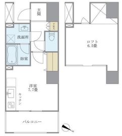 八ツ山三和ハウス 304 間取り図