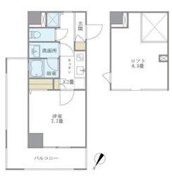 八ツ山三和ハウス 403 間取り図