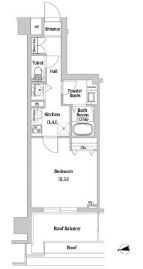 BLESS西巣鴨 805 間取り図