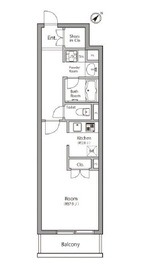 プライマル小石川 309 間取り図