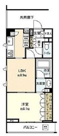 レジデンシャルスター白山シーズンテラス 4階 間取り図