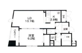 チェスターハウス九段下 603 間取り図