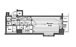 グランド・ガーラ西麻布 4階 間取り図