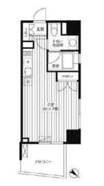 Ti-HIGASHIAZABU 807 間取り図