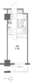 清澄白河レジデンス弐番館 516 間取り図