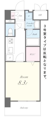 グラシーナ文京 502 間取り図