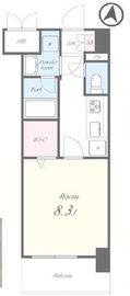 グラシーナ文京 603 間取り図