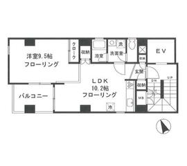 パークビュー南青山 401 間取り図