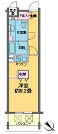 カスタリア銀座3 1002 間取り図