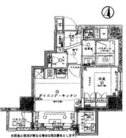 アンビックス神田 3階 間取り図