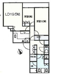 麻布台パークハウス 8階 間取り図