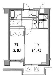 The Hermitage (ザ・ハーミティッジ) 505 間取り図