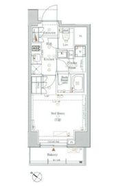 ログ新川 302 間取り図