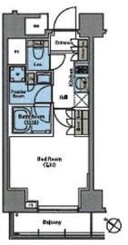 ログ新川 503 間取り図