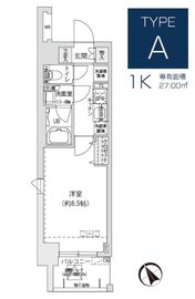 ブランシエスタ駒込 301 間取り図