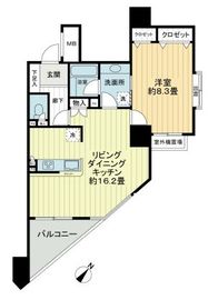 ダイアパレスシェルトワレ目黒 4階 間取り図