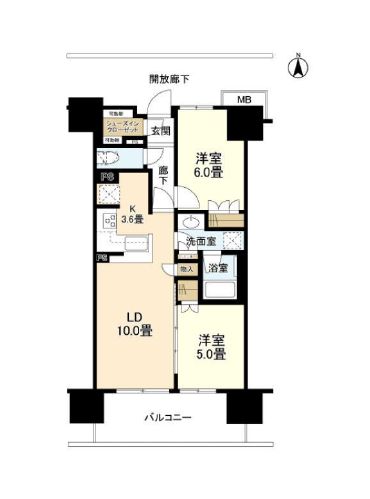 東京ミッドベイ勝どき 11階 間取り図
