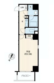 メトロフロント神田 1201 間取り図