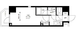 プライムアーバン白山 302 間取り図