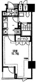 プライムアーバン池袋 1406 間取り図