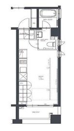 BPRレジデンス人形町 303 間取り図