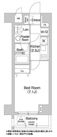 コンフォリア豊洲 426 間取り図