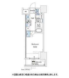 ブランノワール門前仲町 902 間取り図