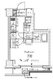 ALTERNA清澄白河 (オルタナ清澄白河) 206 間取り図