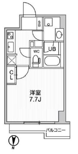 ALTERNA清澄白河 (オルタナ清澄白河) 507 間取り図