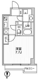 ALTERNA清澄白河 (オルタナ清澄白河) 507 間取り図