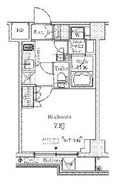 ALTERNA清澄白河 (オルタナ清澄白河) 104 間取り図